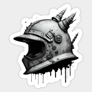 Horned helmet Sticker